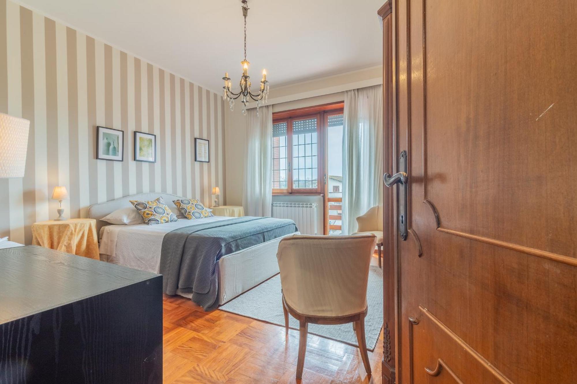 Spaziosa Villa Bifamiliare Campagnano Di Roma Buitenkant foto