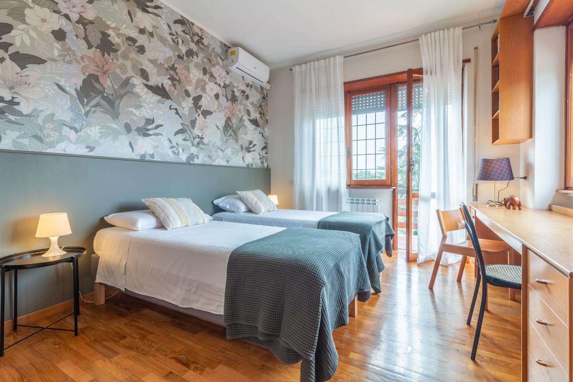 Spaziosa Villa Bifamiliare Campagnano Di Roma Buitenkant foto