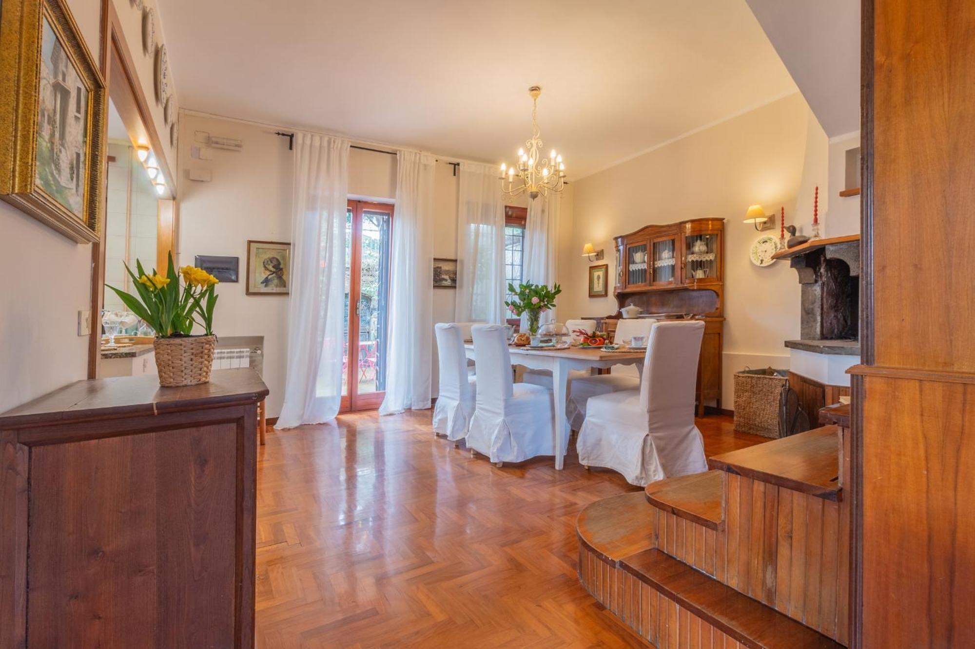 Spaziosa Villa Bifamiliare Campagnano Di Roma Buitenkant foto